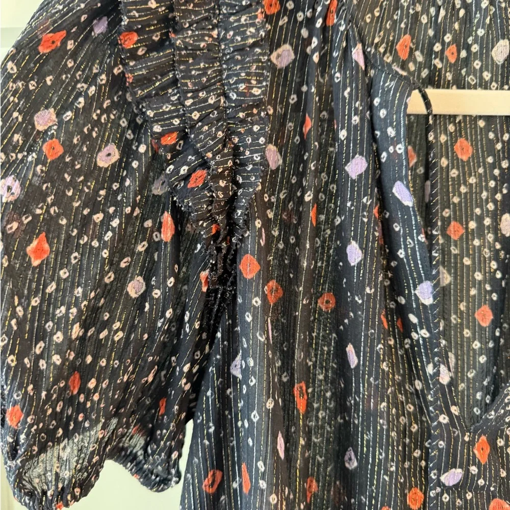 Ulla Johnson short sleeved blouse - Picture 2 of 4